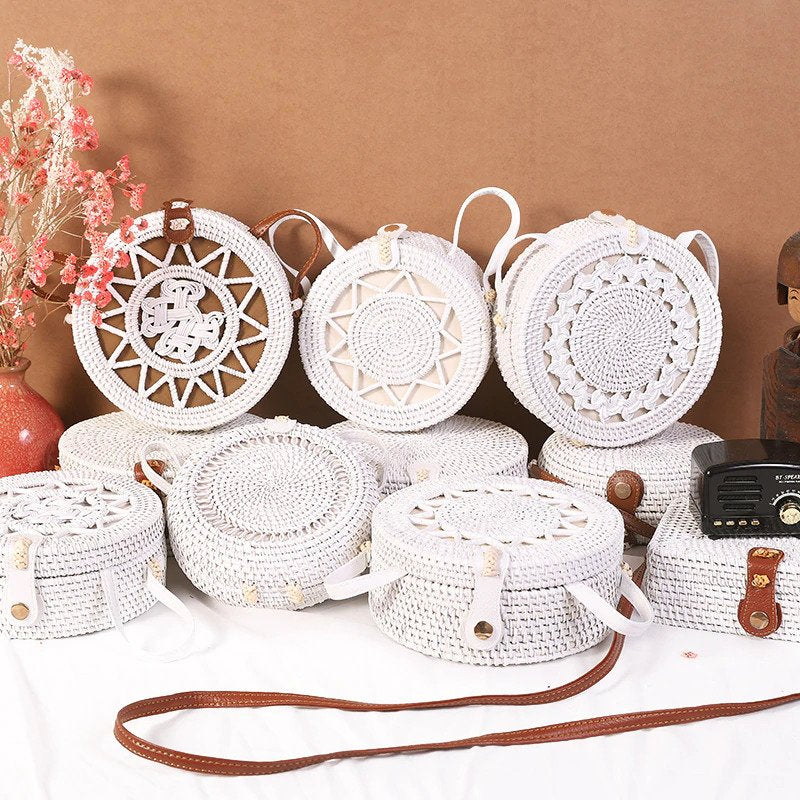 Woven Rattan - HandBags for Women